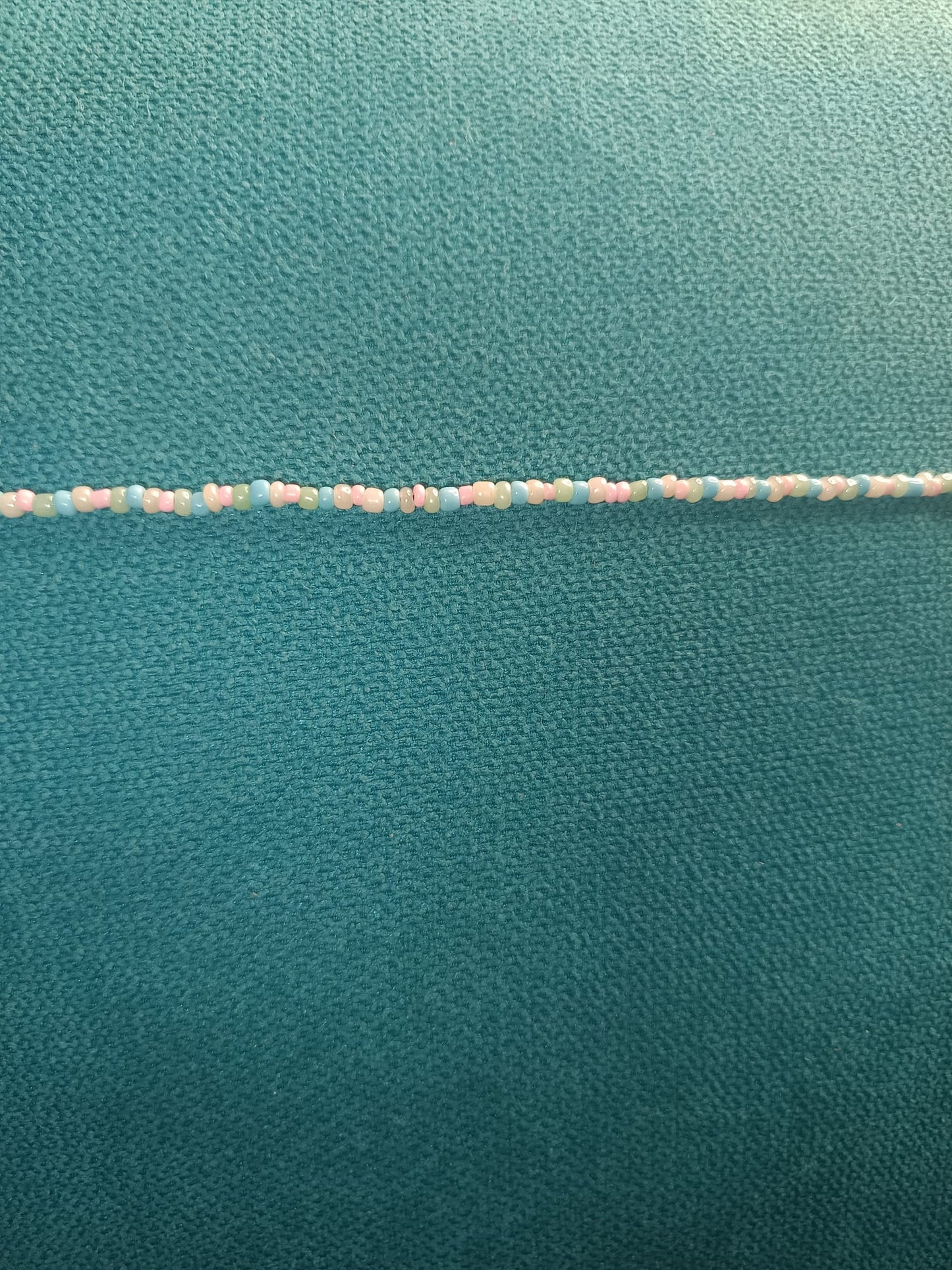 Chaine de taille "licorne arc en ciel" (XL au XXXL)